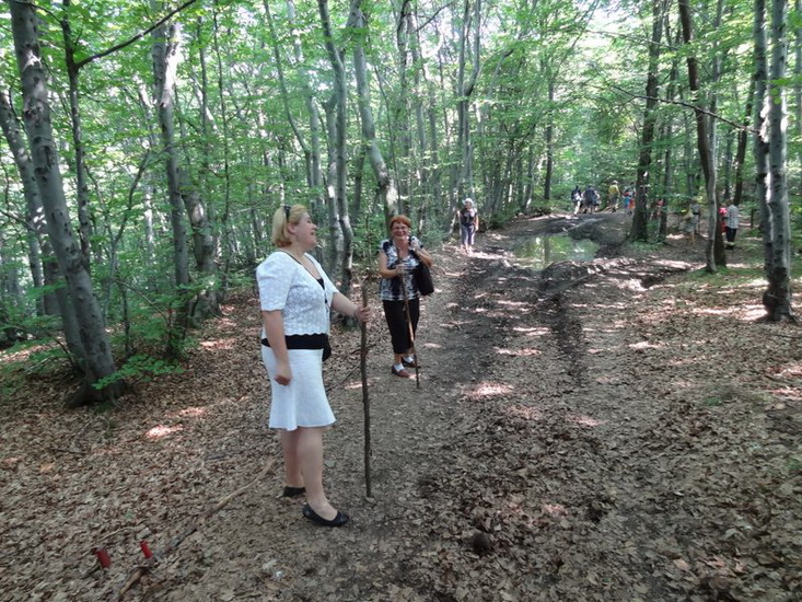 Odkryj Beskid Wyspowy 2012 - Grodzisko - trasa - 8.07.2012 r., fot. Odkryj Beskid Wyspowy 