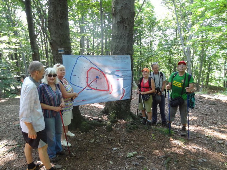 Odkryj Beskid Wyspowy 2012 - Grodzisko - trasa - 8.07.2012 r., fot. Odkryj Beskid Wyspowy 