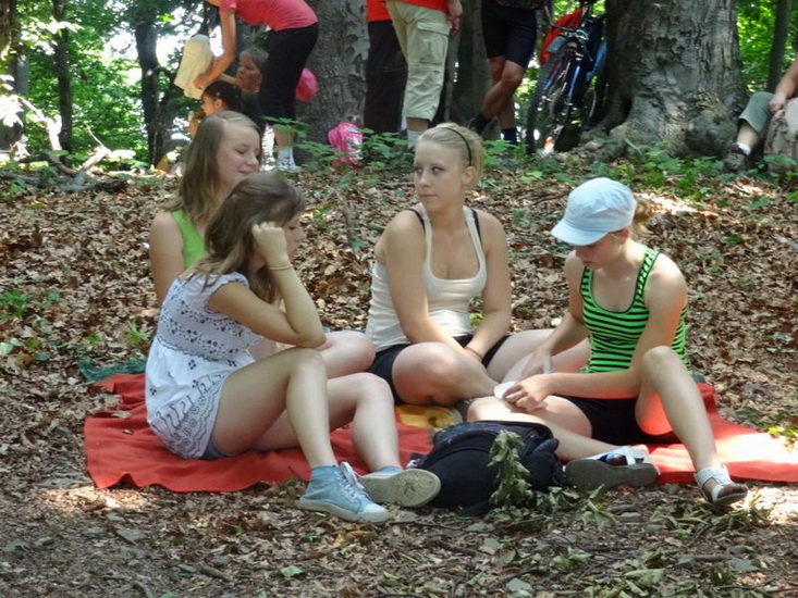 Odkryj Beskid Wyspowy 2012 - Grodzisko - trasa - 8.07.2012 r., fot. Odkryj Beskid Wyspowy 