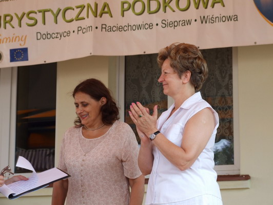 Ogoszenie wynikw konkursu potraw regionalnych., Arch. UG Winiowa  (fot. P. Tomera) 