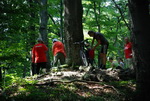Odkryj Beskid Wyspowy 2012 - Grodzisko - trasa<br />8.07.2012 r., fot. Odkryj Beskid Wyspowy 