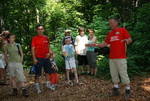 Odkryj Beskid Wyspowy 2012 - Grodzisko - trasa<br />8.07.2012 r., fot. Odkryj Beskid Wyspowy 