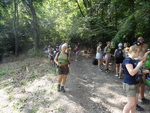 Odkryj Beskid Wyspowy 2012 - Grodzisko - trasa<br />8.07.2012 r., fot. Odkryj Beskid Wyspowy 